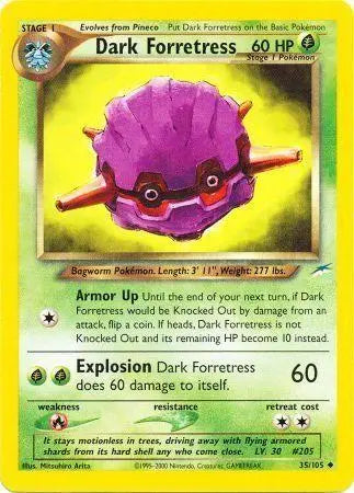 Dark Forretress (35/105) [Neo Destiny Unlimited] Pokémon