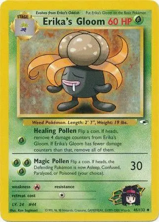 Erika's Gloom (45/132) [Gym Heroes Unlimited] Pokémon