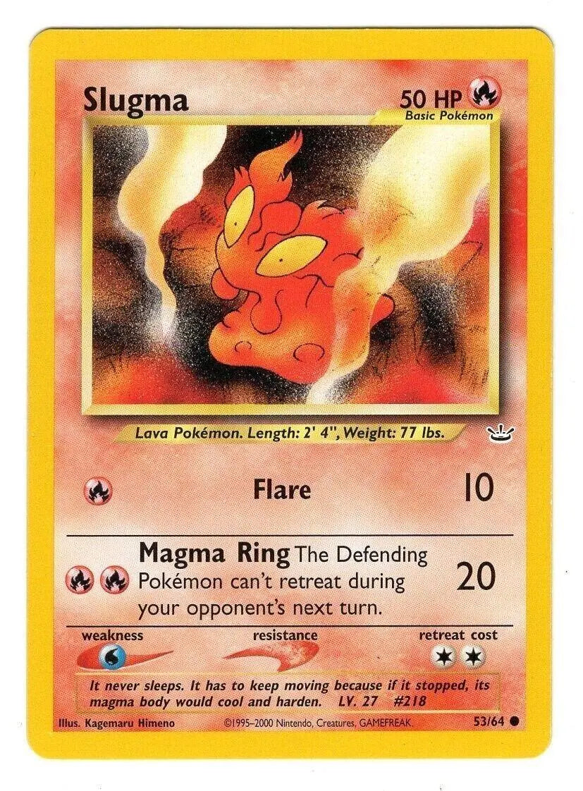 Slugma (53/64) [Neo Revelation Unlimited] Pokémon
