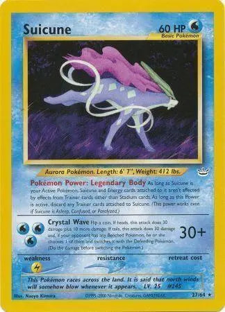 Suicune (27/64) [Neo Revelation Unlimited] Pokémon