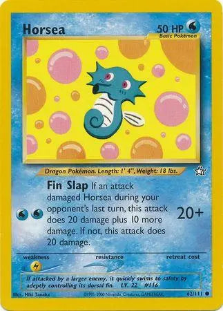 Horsea (62/111) [Neo Genesis Unlimited] Pokémon