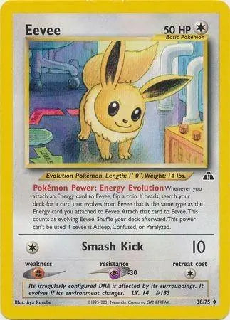 Eevee (38/75) [Neo Discovery Unlimited] Pokémon