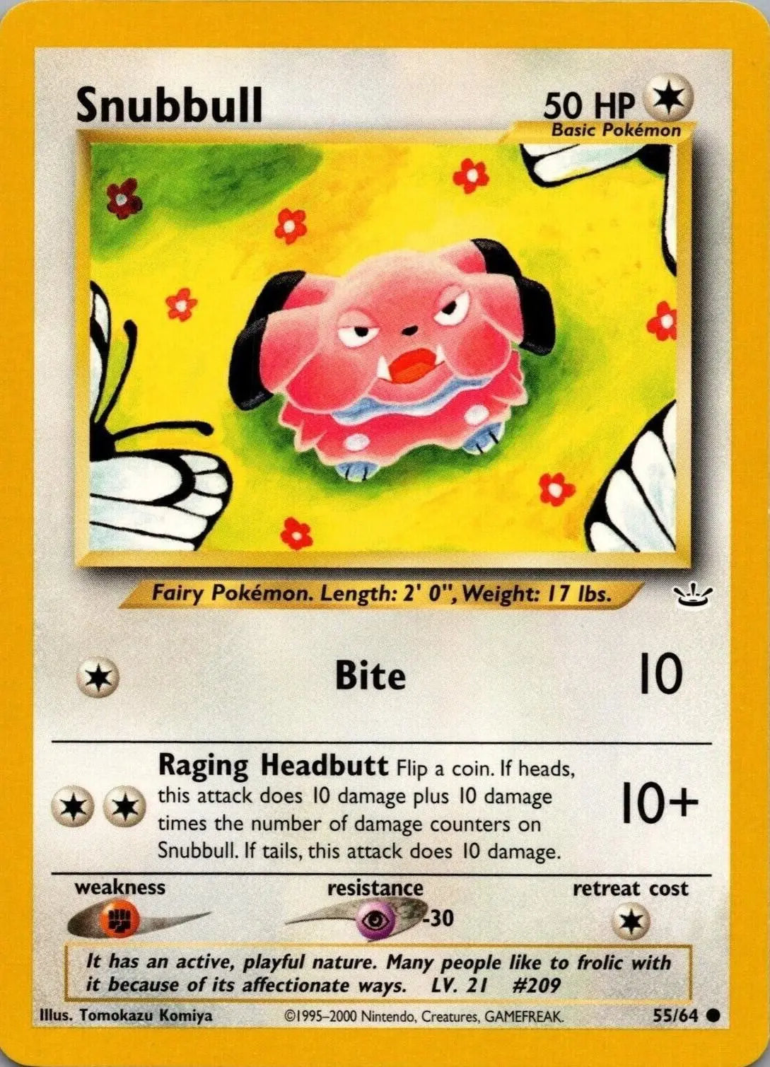 Snubbull (55/64) [Neo Revelation Unlimited] Pokémon