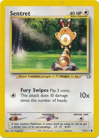 Sentret (71/111) [Neo Genesis Unlimited] Pokémon