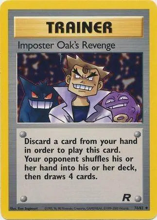 Imposter Oak's Revenge (76/82) [Team Rocket Unlimited] Pokémon