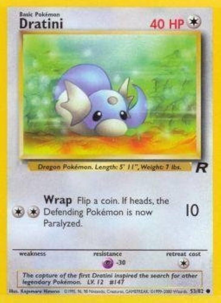 Dratini (53/82) [Team Rocket Unlimited] Pokémon
