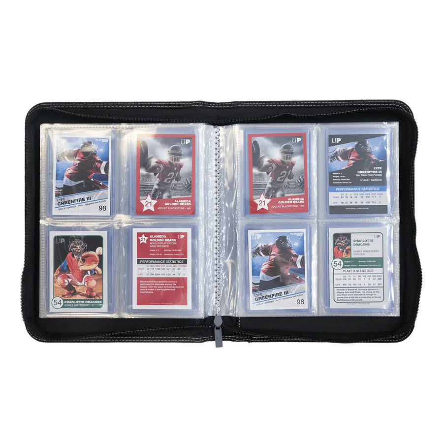 Ultra Pro: 4-Pocket Zippered Toploader PRO-Binder