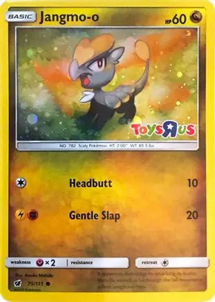 Jangmo o (75/111) (Toys R Us Promo) [Sun & Moon: Crimson Invasion] Pokémon