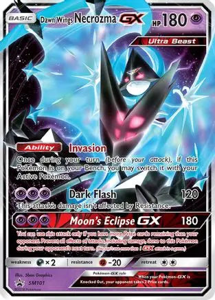 Dawn Wings Necrozma GX (SM101) [Sun & Moon: Black Star Promos] Pokémon