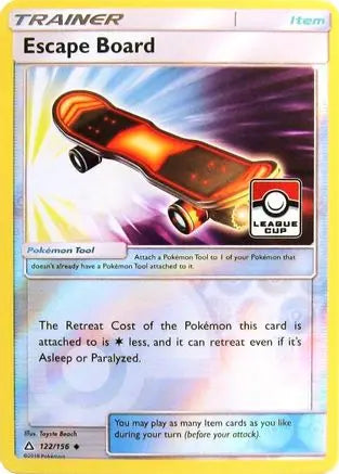 Escape Board (122/156) (League Promo) [Sun & Moon: Ultra Prism] Pokémon
