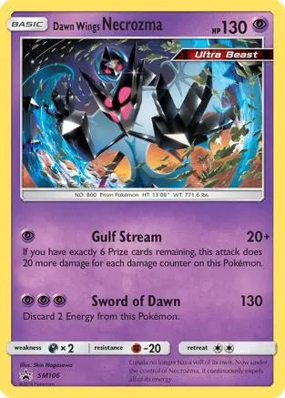 Dawn Wings Necrozma (SM106) [Sun & Moon: Black Star Promos] Pokémon