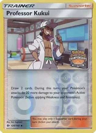 Professor Kukui (128/149) (Regional Championship Promo) [Sun & Moon: Base Set] Pokémon