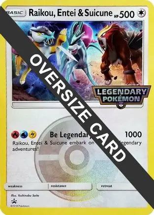 Raikou, Entei & Suicune [Jumbo Cards] Pokémon