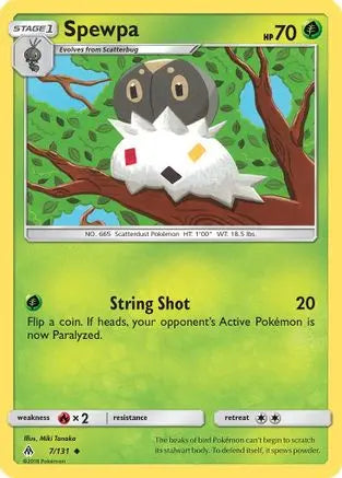 Spewpa (7/131) [Sun & Moon: Forbidden Light] Pokémon
