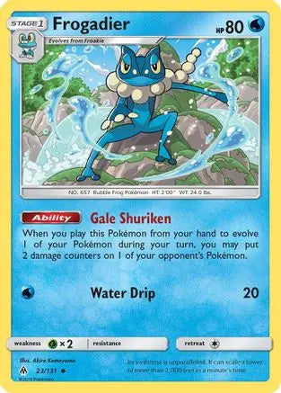 Frogadier (23/131) [Sun & Moon: Forbidden Light] Pokémon