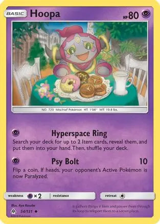 Hoopa (54/131) [Sun & Moon: Forbidden Light] Pokémon