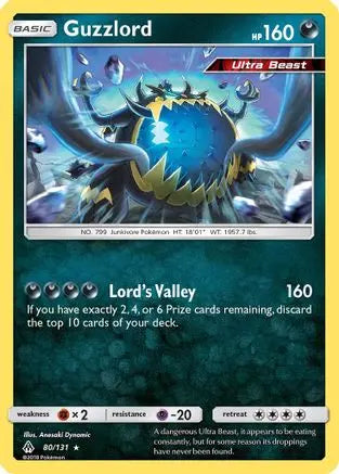 Guzzlord (80/131) [Sun & Moon: Forbidden Light] Pokémon