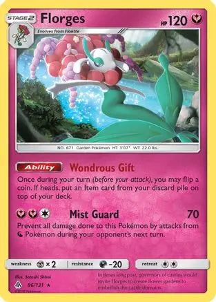 Florges (86/131) [Sun & Moon: Forbidden Light] Pokémon