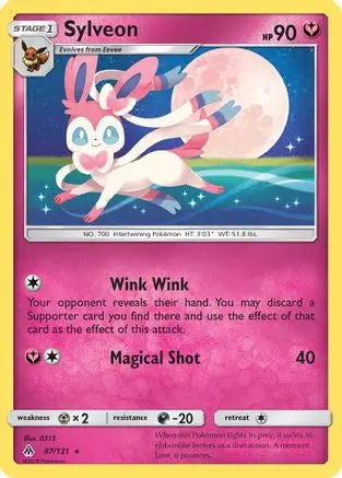 Sylveon (87/131) [Sun & Moon: Forbidden Light] Pokémon