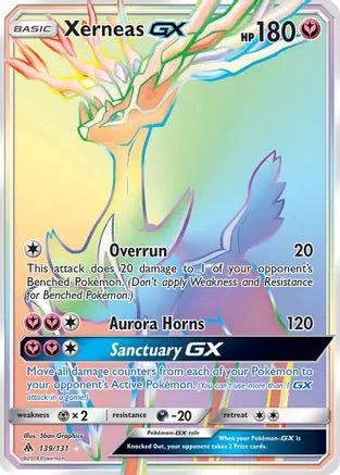 Xerneas GX (139/131) [Sun & Moon: Forbidden Light] Pokémon