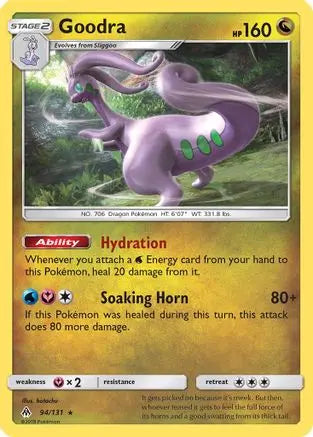 Goodra (94/131) [Sun & Moon: Forbidden Light] Pokémon