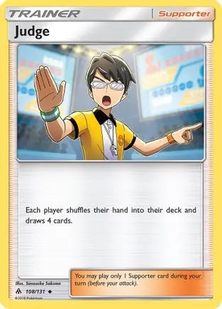 Judge (108/131) [Sun & Moon: Forbidden Light] Pokémon
