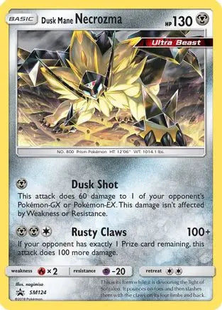 Dusk Mane Necrozma (SM124) [Sun & Moon: Black Star Promos] Pokémon