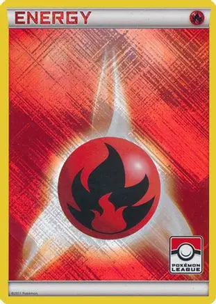 Fire Energy (2011 Pokemon League Promo) [League & Championship Cards] Pokémon