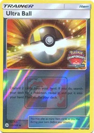 Ultra Ball (135/149) (NA Championship Promo) [Sun & Moon: Base Set] Pokémon