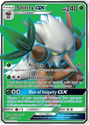Shiftry GX (152/168) [Sun & Moon: Celestial Storm] Pokémon