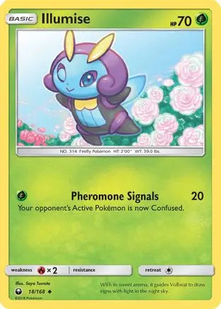 Illumise (18/168) [Sun & Moon: Celestial Storm] Pokémon