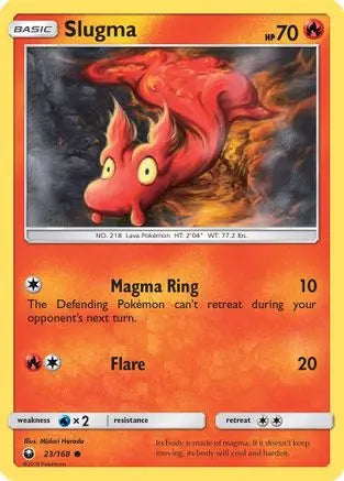 Slugma (23/168) [Sun & Moon: Celestial Storm] Pokémon