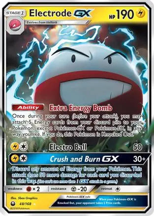 Electrode GX (48/168) [Sun & Moon: Celestial Storm] Pokémon