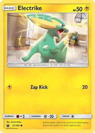 Electrike (51/168) [Sun & Moon: Celestial Storm] Pokémon