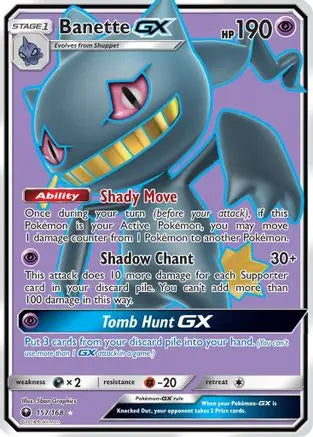 Banette GX (157/168) [Sun & Moon: Celestial Storm] Pokémon