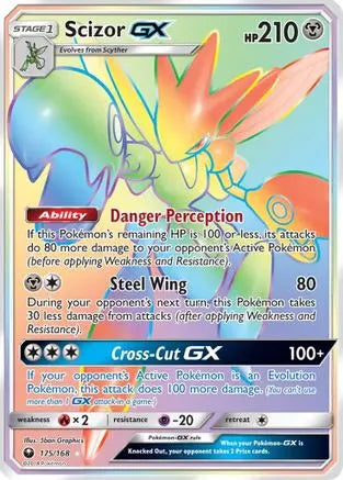 Scizor GX (175/168) [Sun & Moon: Celestial Storm] Pokémon
