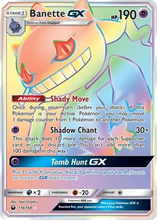 Banette GX (174/168) [Sun & Moon: Celestial Storm] Pokémon