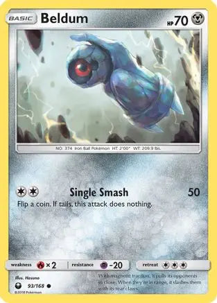 Beldum (93/168) [Sun & Moon: Celestial Storm] Pokémon