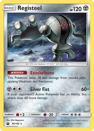 Registeel (96/168) [Sun & Moon: Celestial Storm] Pokémon