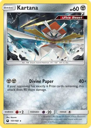 Kartana (101/168) [Sun & Moon: Celestial Storm] Pokémon