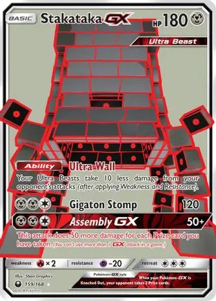 Stakataka GX (159/168) [Sun & Moon: Celestial Storm] Pokémon