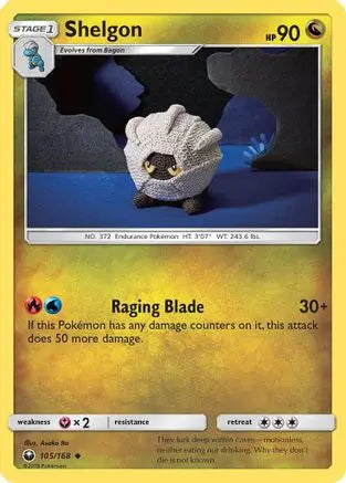 Shelgon (105/168) [Sun & Moon: Celestial Storm] Pokémon
