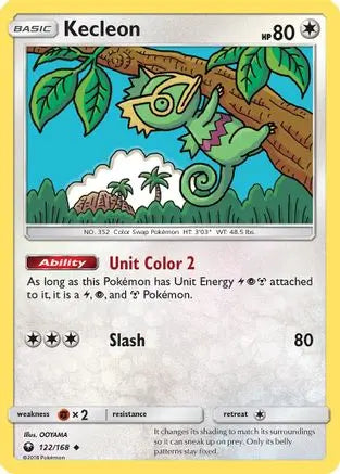 Kecleon (122/168) [Sun & Moon: Celestial Storm] Pokémon