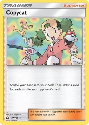 Copycat (127/168) [Sun & Moon: Celestial Storm] Pokémon