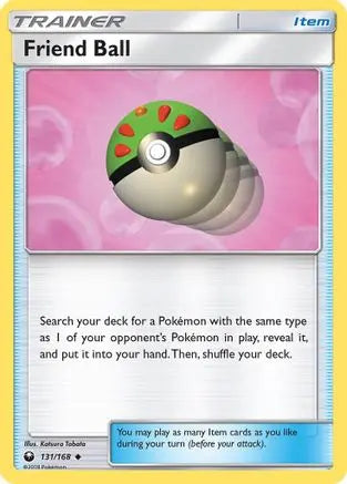 Friend Ball (131/168) [Sun & Moon: Celestial Storm] Pokémon