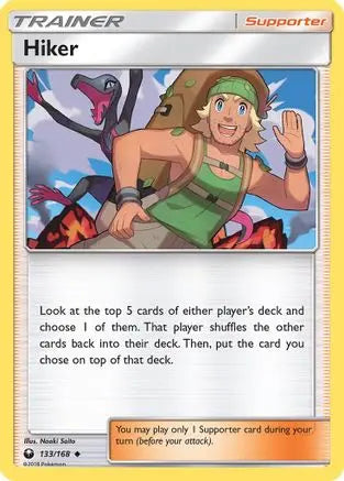 Hiker (133/168) [Sun & Moon: Celestial Storm] Pokémon