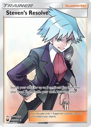 Steven's Resolve (165/168) [Sun & Moon: Celestial Storm] Pokémon