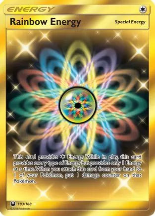 Rainbow Energy (183/168) [Sun & Moon: Celestial Storm] Pokémon