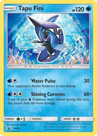 Tapu Fini (SM92) [Sun & Moon: Black Star Promos] Pokémon