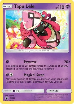 Tapu Lele (SM45) [Sun & Moon: Black Star Promos] Pokémon
